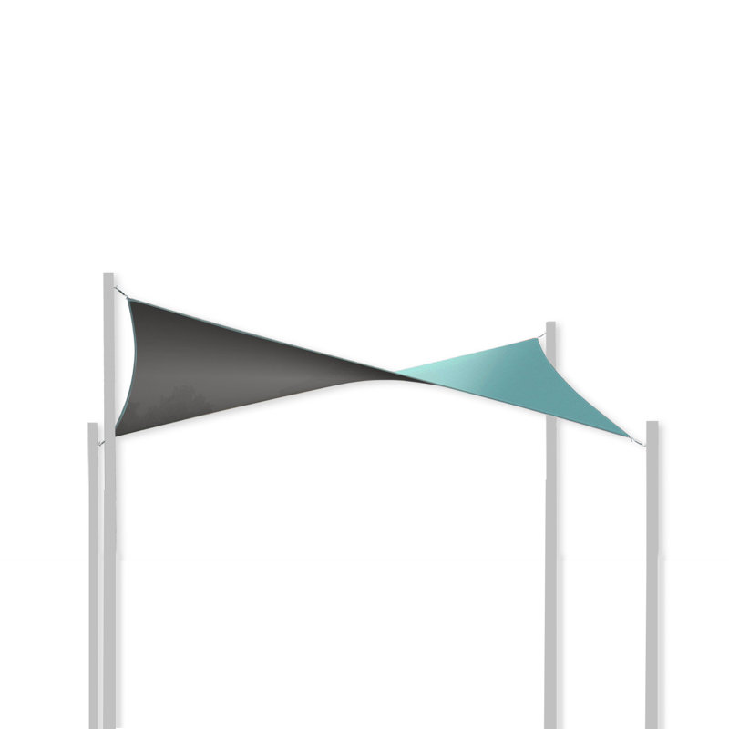 Double voile d'ombrage carré 12 pi x 12 pi, Maldives