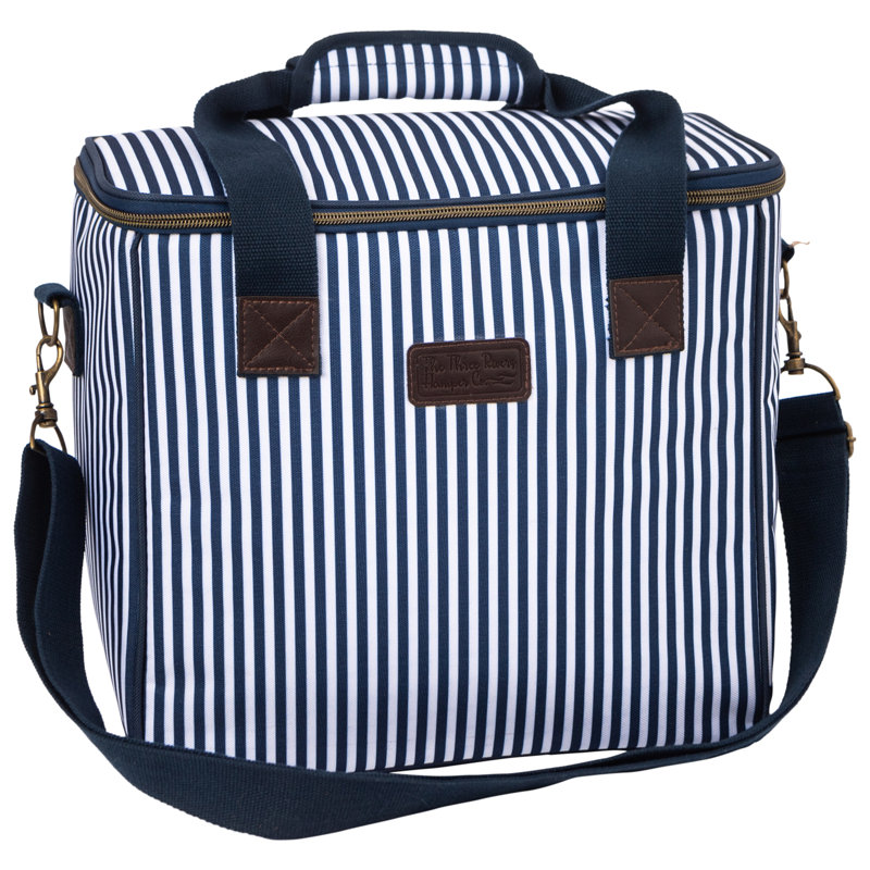 Three Rivers Picnic Cooler in White