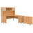Magomed 3 Piece Computer Desk Office Set-1064562794