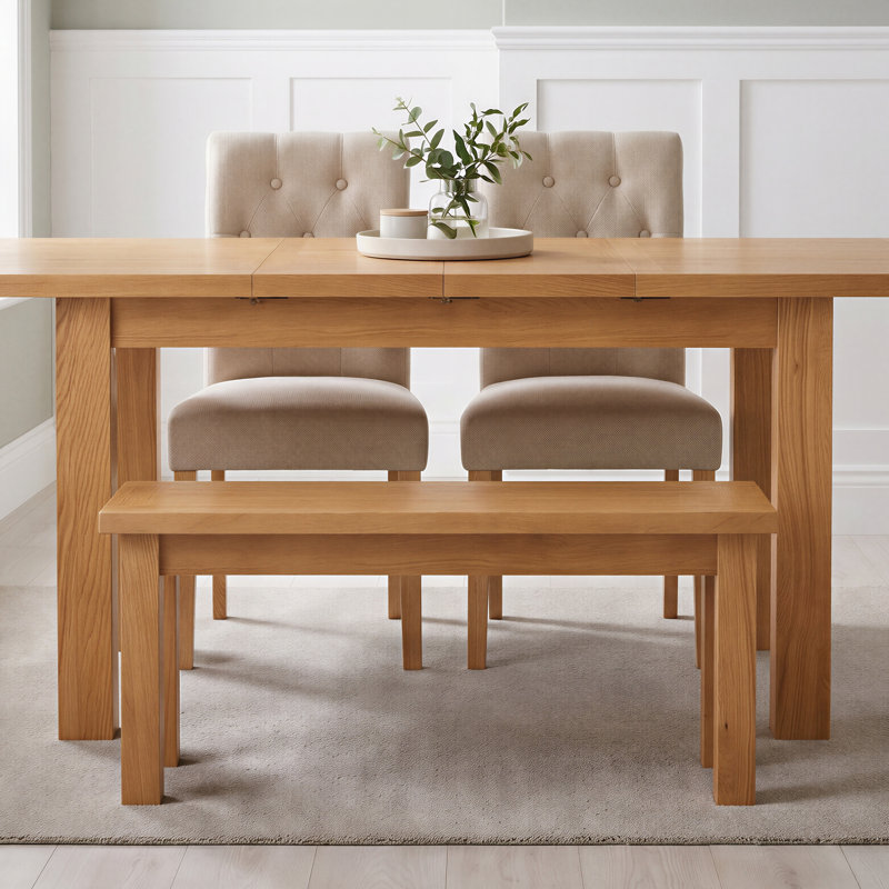Dover Upholstered Bench, H46 x W104 x D35cm