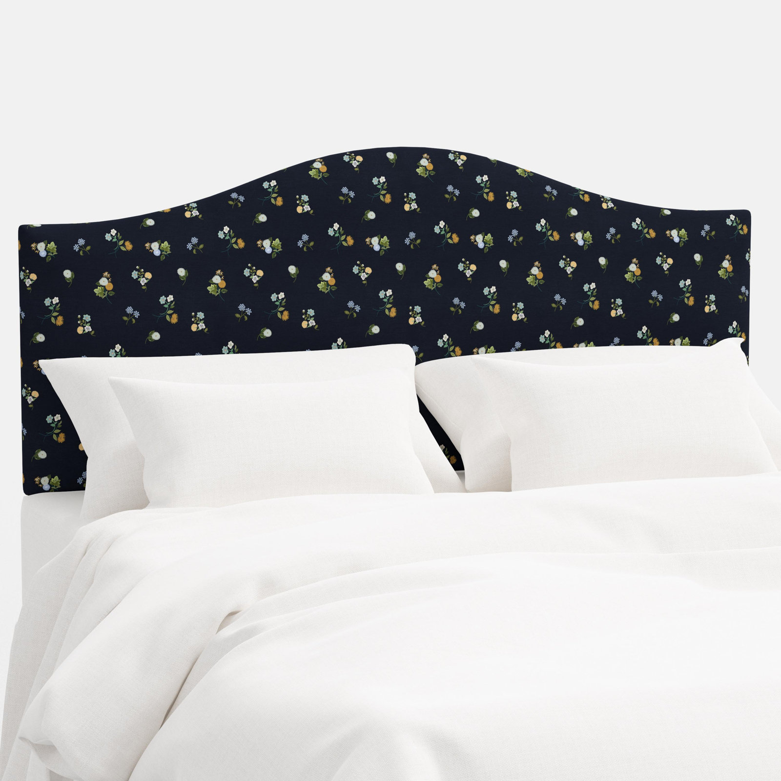 Rifle Paper Co. x Cloth & Company Mayfair Headboard, King, Navy