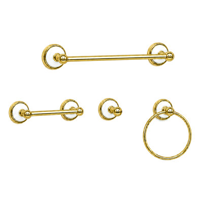 Ensemble de quincaillerie pour salle de bain 4 pièces Columbia P4BCOL18