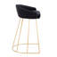Tabouret de comptoir rembourré 25,5 po Sienna-1411780366-1438290814