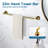 5 Piece Bathroom Hardware Set,brass Bathroom Accessories Kit Wall Mounted-111041376