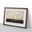Yachts on a Summer Cruise - Picture Frame Painting Print-55614276-55614268