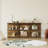 69" Rustic Brown Storage Console Table For Entryway