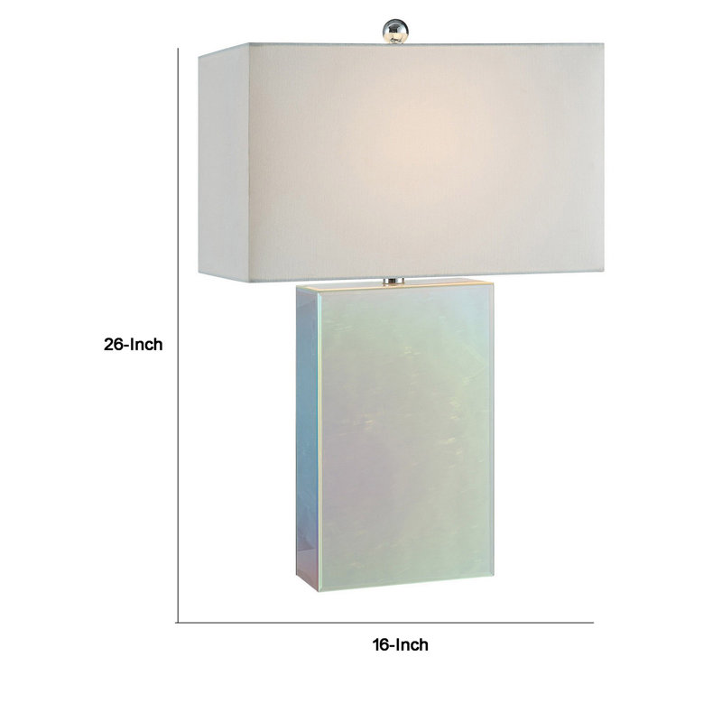 Glass Table Lamp