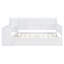 Lit d'enfant avec 3 tiroirs, ports USB et bureau, blanc-1026417531