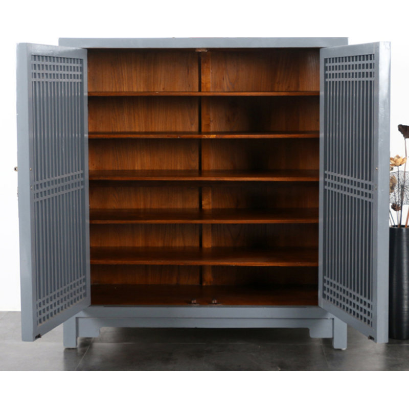 Armoire d'appoint en bois massif Florenda