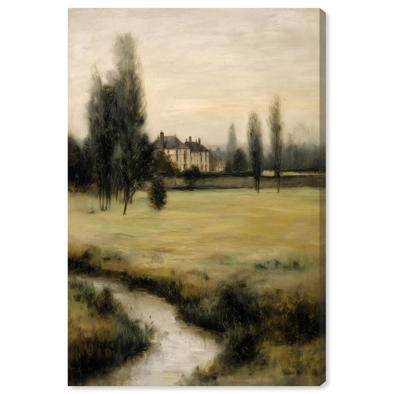 «Verdant Whisper Estate I», reproduction d'art sur toile par Art Remedy, 20 x 30, H 30 po x l 20 po
