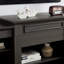 Console multimédia avec grande armoire de rangement, meuble télé multimédia moderne, l 65,75 po x P 17 po x H 32,48 po-637754604