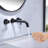 Wall Mounted Optional 2-handle Bathroom Faucet
