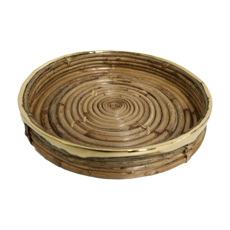 Bay Isle Home™ Cane Decorative Basket