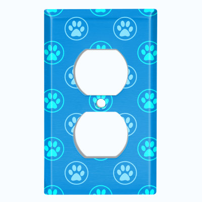 No Subject 2 - Gang Duplex Outlet Standard Wall Plate
