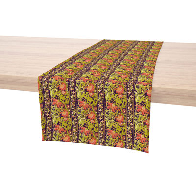 Table Runner, 100% Cotton, Floral 6