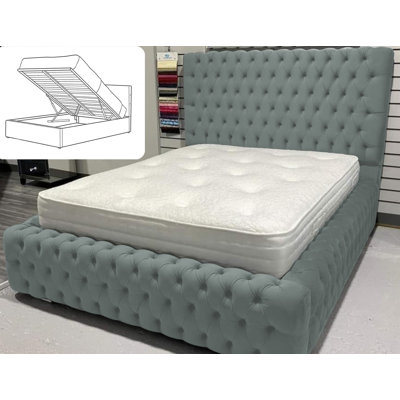 Upholstered Ottoman Storage Bed