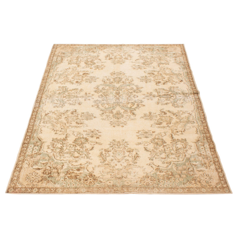 Tapis crème Antalya Vintage 5 pi 9 po x 9 pi 4 po