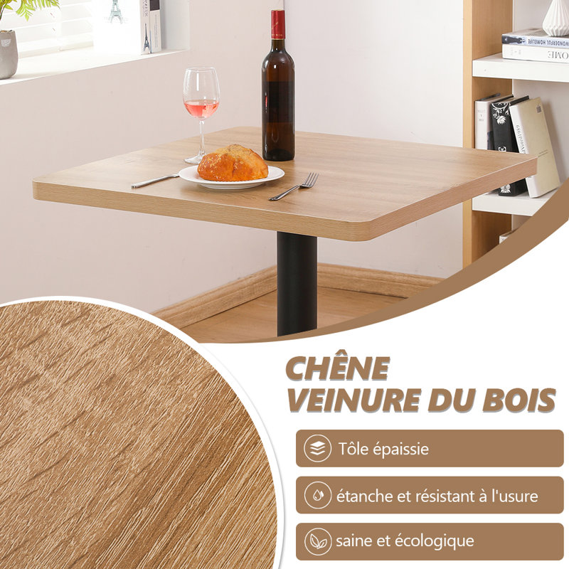 80 Cm L X 80 Cm W Dining Table