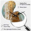 Horloge murale Gilded Daydreames VII - forme de flèche - forme unique-105566843