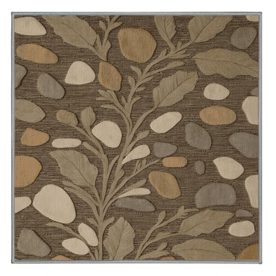 Machine Washable Nature Brown Area Rug