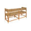 Banc en rotin Ajax