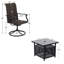 Ensemble bistro long pour 2 personnes Alyah