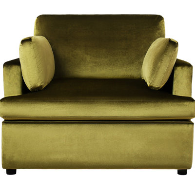 Chaise élégante avec couleur neutre et confort surdimensionné en mousse surdimensionnée