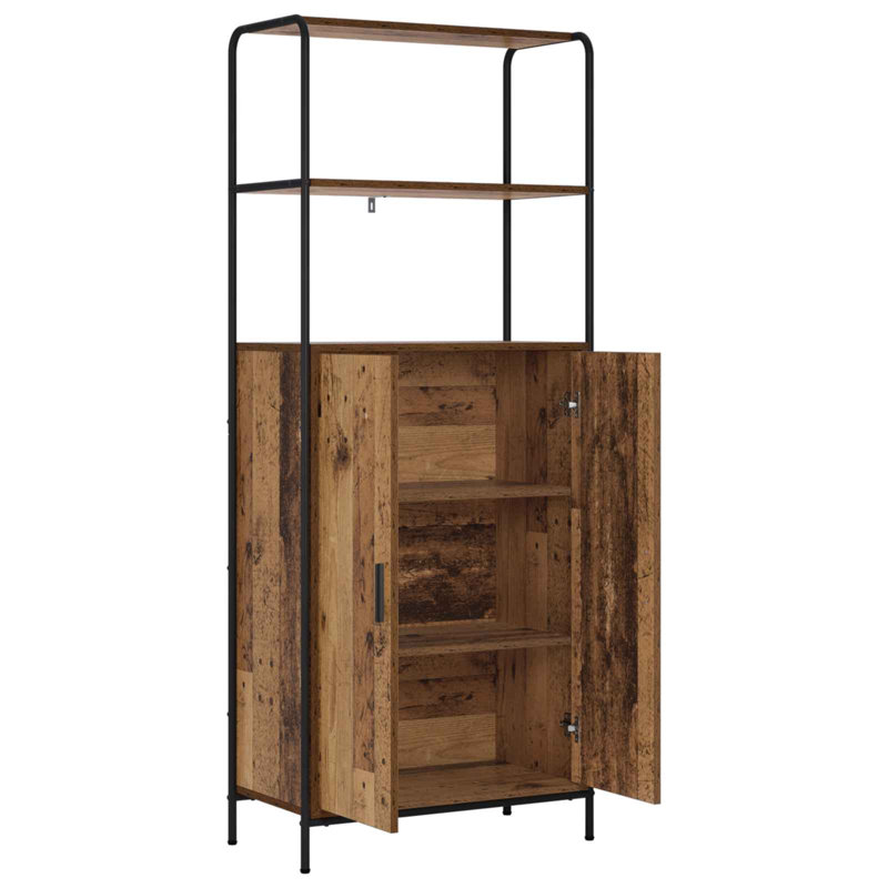 65cm Sideboard, Old Wood