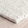 Tapis ivoire en laine / viscose Niels