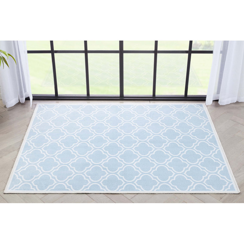 Tapis ivoire Kehr Lattice, Rectangle 3 pi 3 po x 5 pi