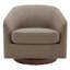 Fauteuil demi-tonneau pivotant Bennett (ensemble de 2)-1037113308
