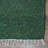 Hand Woven Flat Weave Skittles Kilim Solid Dark Green Cotton & Polyester Rectangle Indoor Area Rugs-1753093107