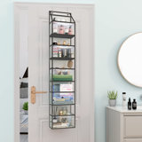 5-shelf Over The Door Hanging Organizer