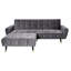 Shiflet 3 Seater Velvet Sofa Bed-55866257