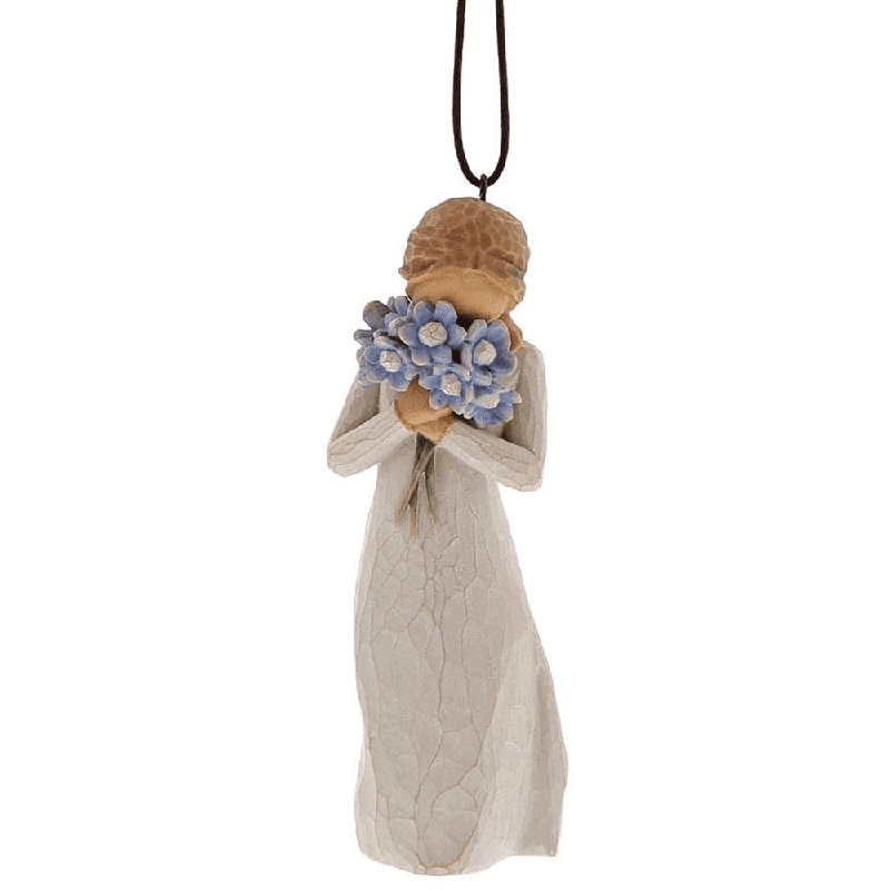 10.5cm Porcelain Hanging Figurine Ornament