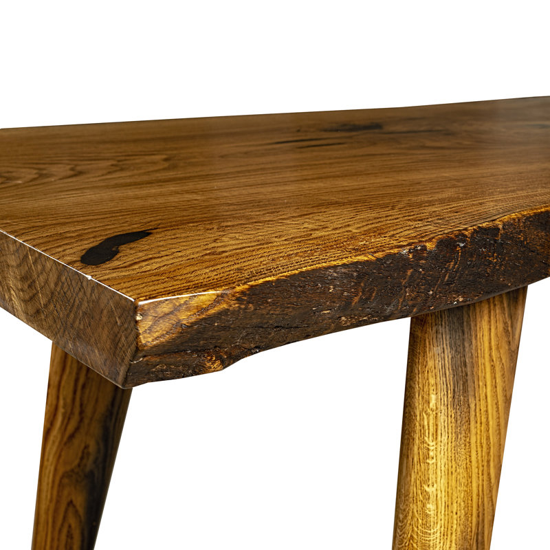 Oak Round Solid Wood Base Dining Table