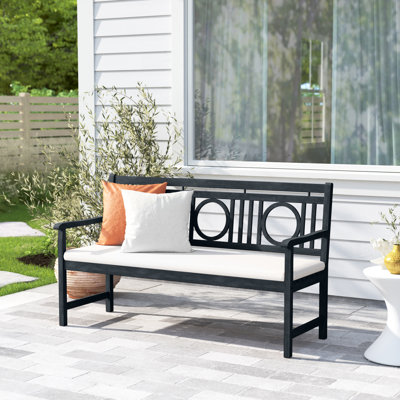 Solid Wood Acacia Outdoor Bench