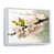Cadre flottant blanc