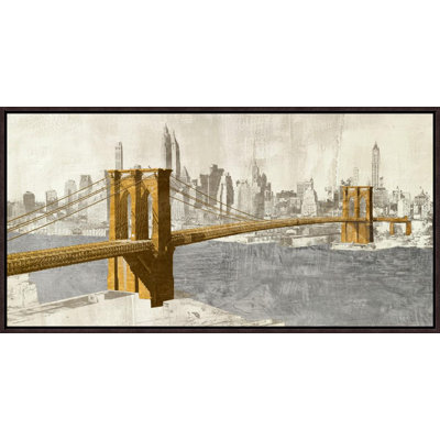 " Gilded Brooklyn Bridge " Print