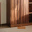Bibliothèque en bois massif de style européen