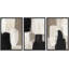 Ensemble de 3 peintures sur toile avec cadre flottant-76014629-76014623