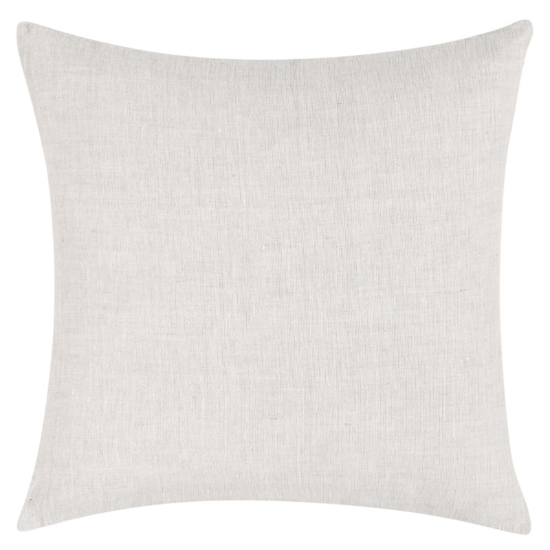 Mulberry 22" Fabric Throw Pillow in Chestnut Brown, Brown