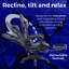 Racing Massage Computer Gaming Chair with Footrest-69583058