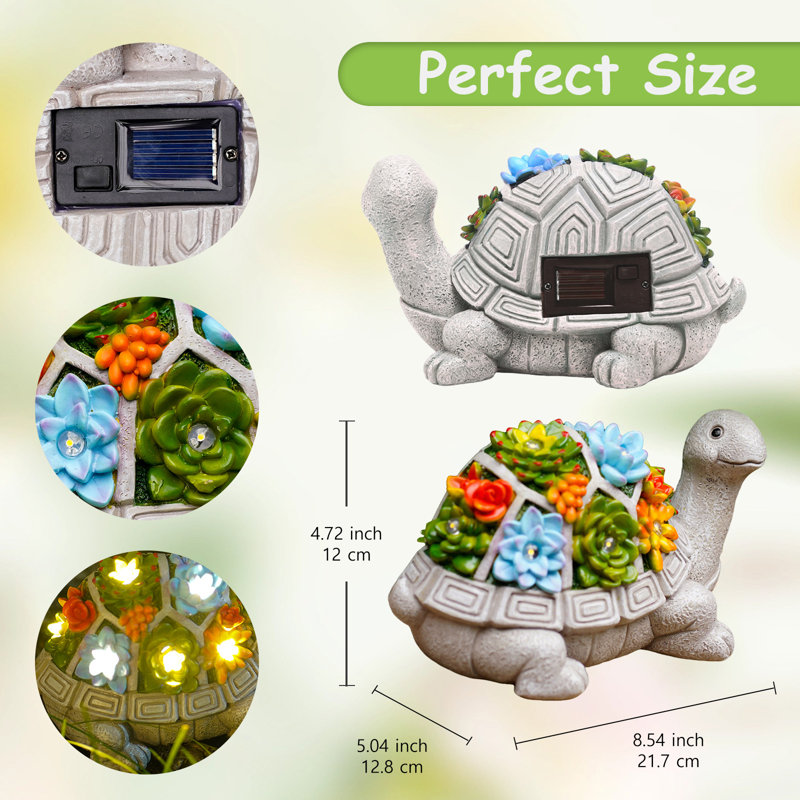 Katzir Animals Water Resistant UV Resistant Plastic Garden Statue