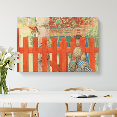 Children by Carl Larsson - Wrapped Canvas