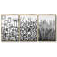 Ensemble de 3 pièces encadrées sur toile imprimées Effervescence I-97706272-97706273