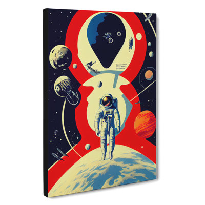 Chief Astronaut - Wrapped Canvas Print