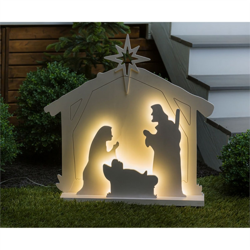 Art de jardin pour crèche statuaire