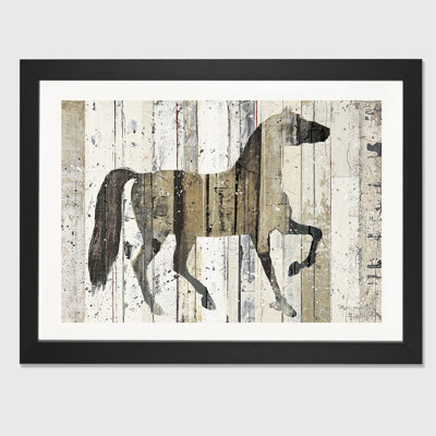 «Dark Horse», impression sur toile