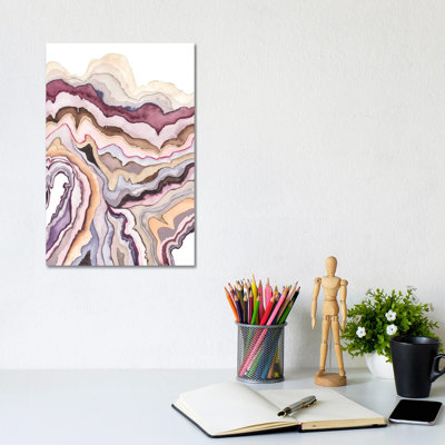Quartz Lore I by Grace Popp - Wrapped Canvas Painting